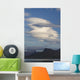 Lenticular Clouds over Mountains Wall Mural