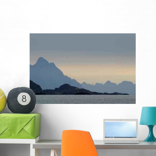 Norwegian Fjord Wall Decal