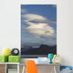 Lenticular Clouds over Mountains Wall Mural