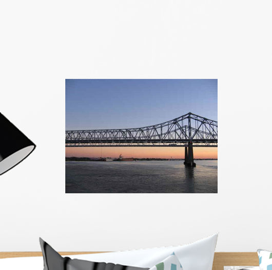 Mississippi Am Abend Wall Decal