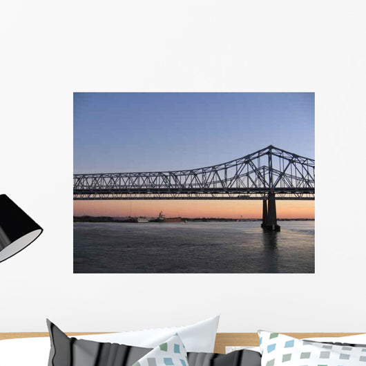 Mississippi Am Abend Wall Decal