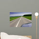 Fast moving car on road Wall Mural