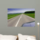 Fast moving car on road Wall Mural