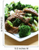 Beef and Broccoli Wall Mural