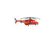 Red Helicopter Wall Decal