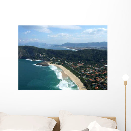 Itacoatiara Beach Costao Mountain Wall Decal