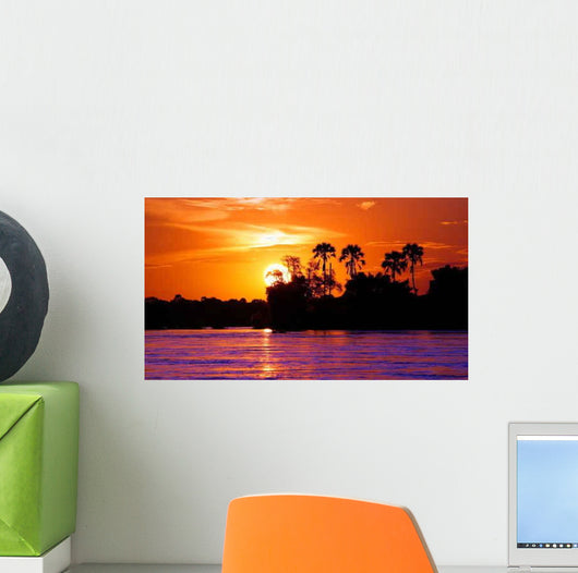 Sunset Zambezi Wall Decal