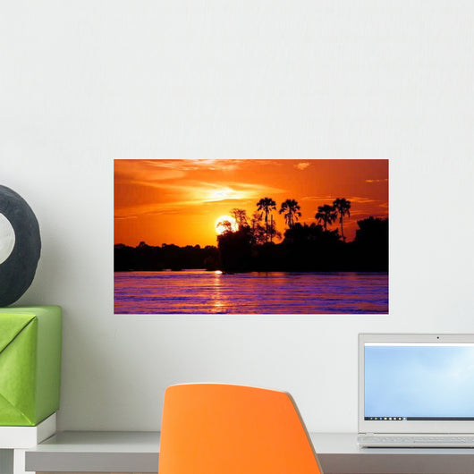 Sunset Zambezi Wall Decal