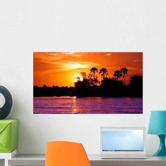 Sunset Zambezi Wall Decal