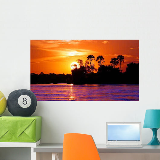 Sunset Zambezi Wall Decal