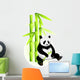Bamboo and Panda Wall Decal