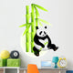 Bamboo and Panda Wall Decal