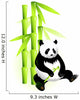 Bamboo and Panda Wall Decal