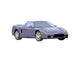 Purple Sports Car Wall Decal