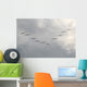 Pelicans in Key Formation Wall Mural
