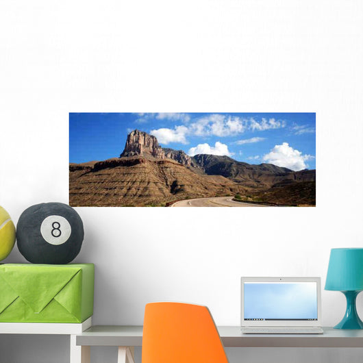 Highway to Guadalupe Mountains Wall Decal
