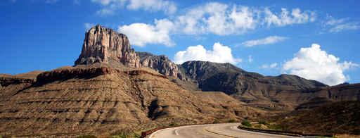 Highway to Guadalupe Mountains Wall Decal