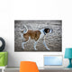 St Bernard Dog Wall Mural