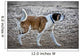 St Bernard Dog Wall Mural