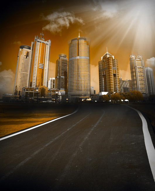 city scene Wall Mural