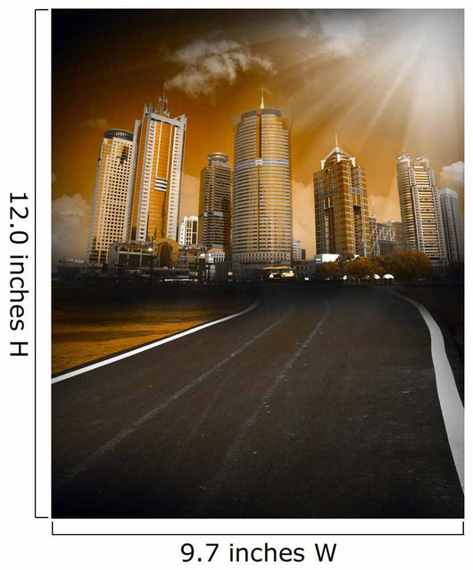 city scene Wall Mural