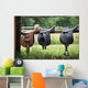 Saddles Wall Mural