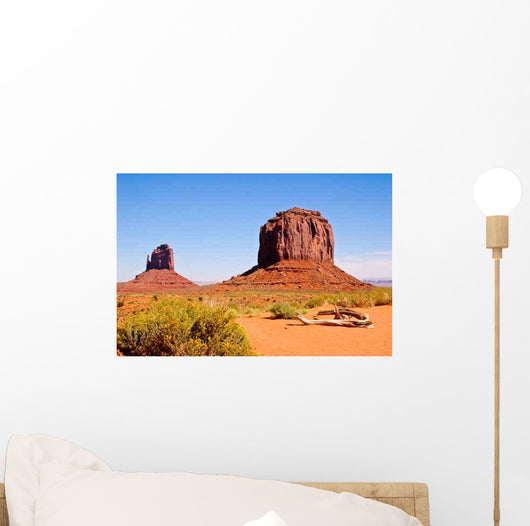 Monument Valley Wall Decal Design 7