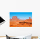 Indianer im Monument Valley Wall Decal