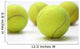 tennisbälle Wall Mural