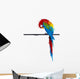 Vector Parrot Parakeet Graffiti Wall Decal