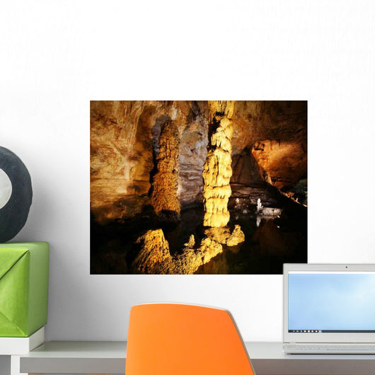 Stalagmite and Column Carlsbad Wall Decal