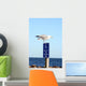 Seagull Landing Wall Mural