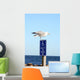 Seagull Landing Wall Mural