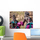 Mask and Dance Dogon Wall Decal