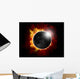 Complete Solar Eclipse Wall Mural