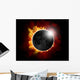 Complete Solar Eclipse Wall Mural