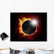 Complete Solar Eclipse Wall Mural
