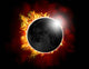 Complete Solar Eclipse Wall Mural