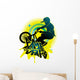 Bmx Star Wall Decal