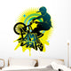 Bmx Star Wall Decal