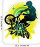 Bmx Star Wall Decal