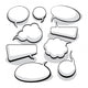 Speech And Thought Bubbles Wall Decal