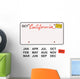 California License Plate Wall Decal