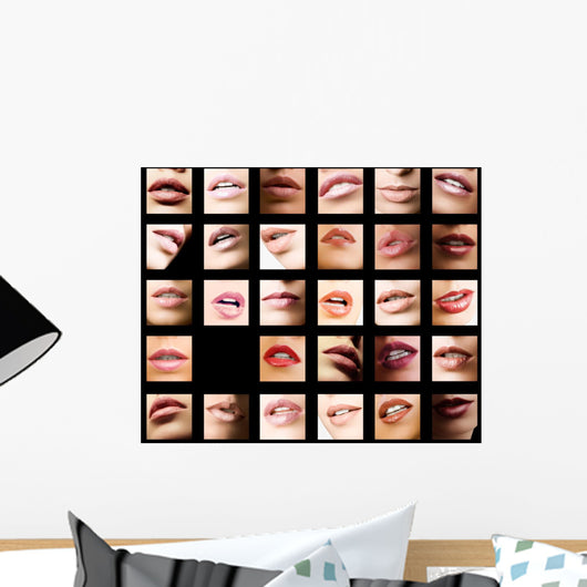 lips Wall Mural