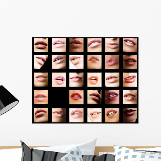 lips Wall Mural