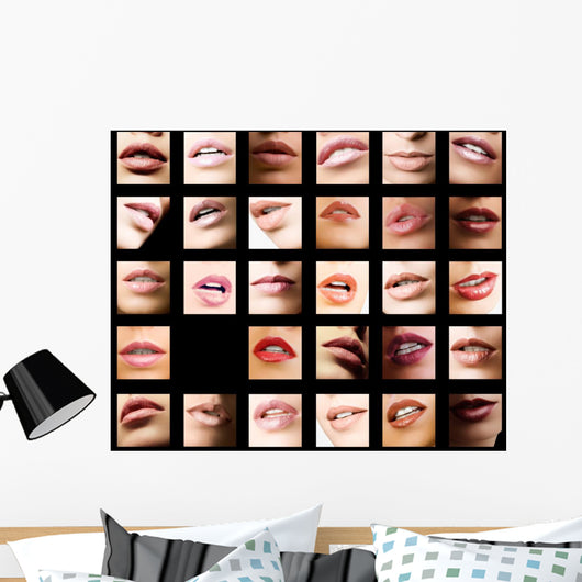 lips Wall Mural