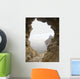 Window Old Stone Fortress Wall Decal