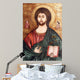 Jesus Christ orthodox icon Wall Mural