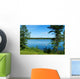 Idyllic Lake Gaspesie Wall Decal