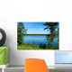 Idyllic Lake Gaspesie Wall Decal